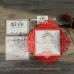 Shimmer Red Laser Cut Wedding Invitations Printed